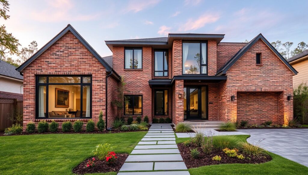 design exterior cu cărămidă design exterior cu cărămidă