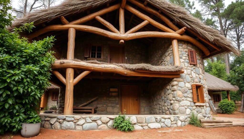 materiale naturale în construcția casei rustice materiale naturale în construcția casei rustice