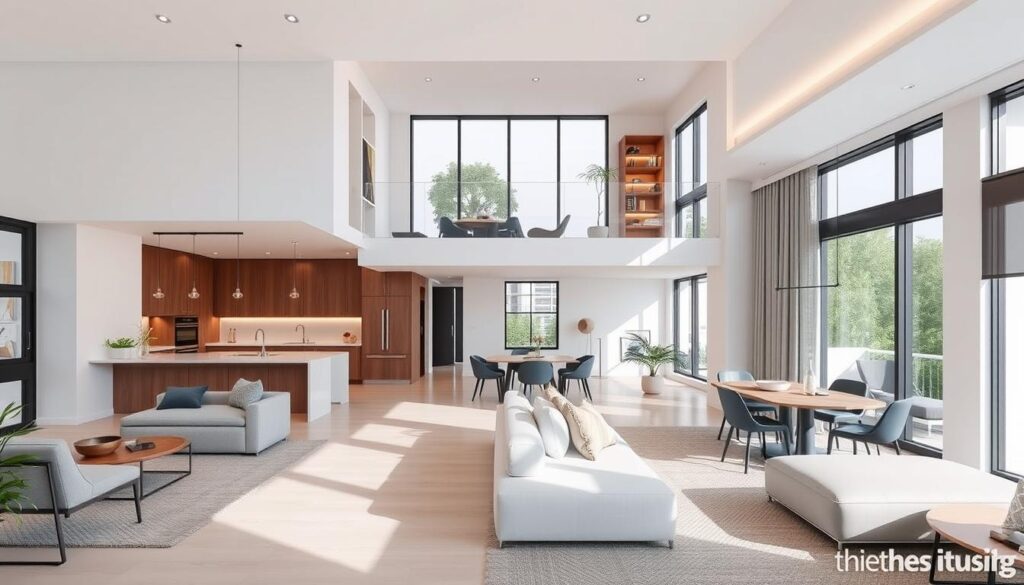 Compartimentare duplex modern Compartimentare duplex modern