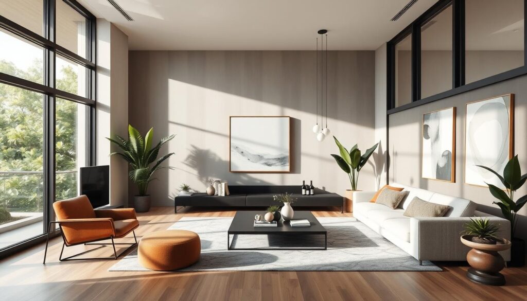Exemplu de living modern Exemplu de living modern