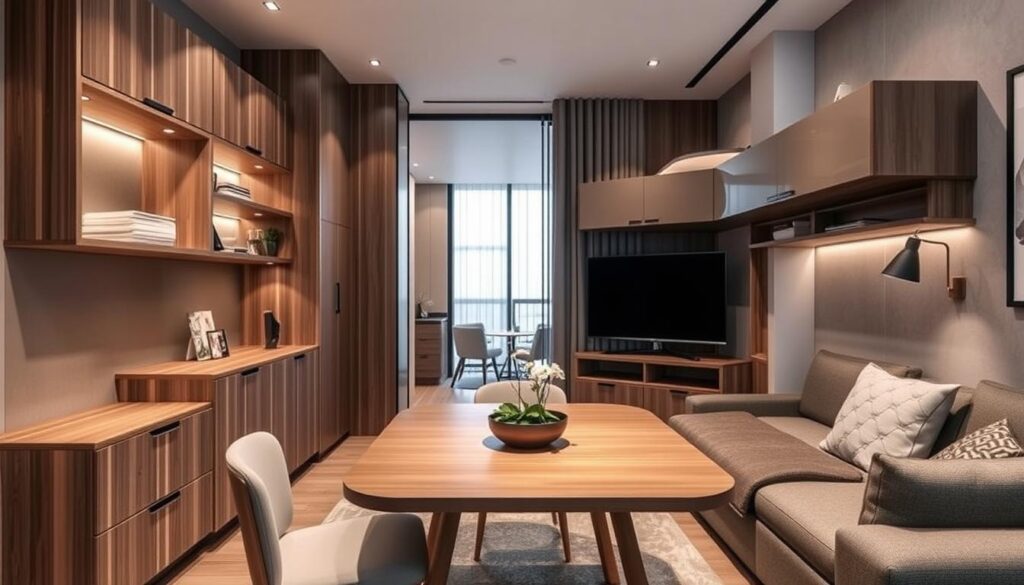 Mobilier multifuncțional pentru spații mici Mobilier multifuncțional pentru spații mici