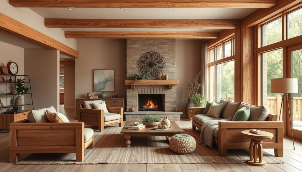 design interior living cu accente rustice design interior living cu accente rustice