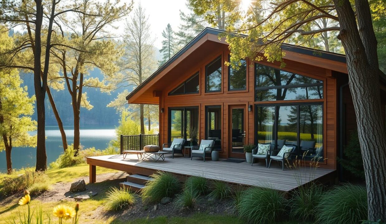 Cabane moderne de vacanță