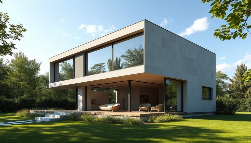 Casa cubica moderna Casa cubica moderna