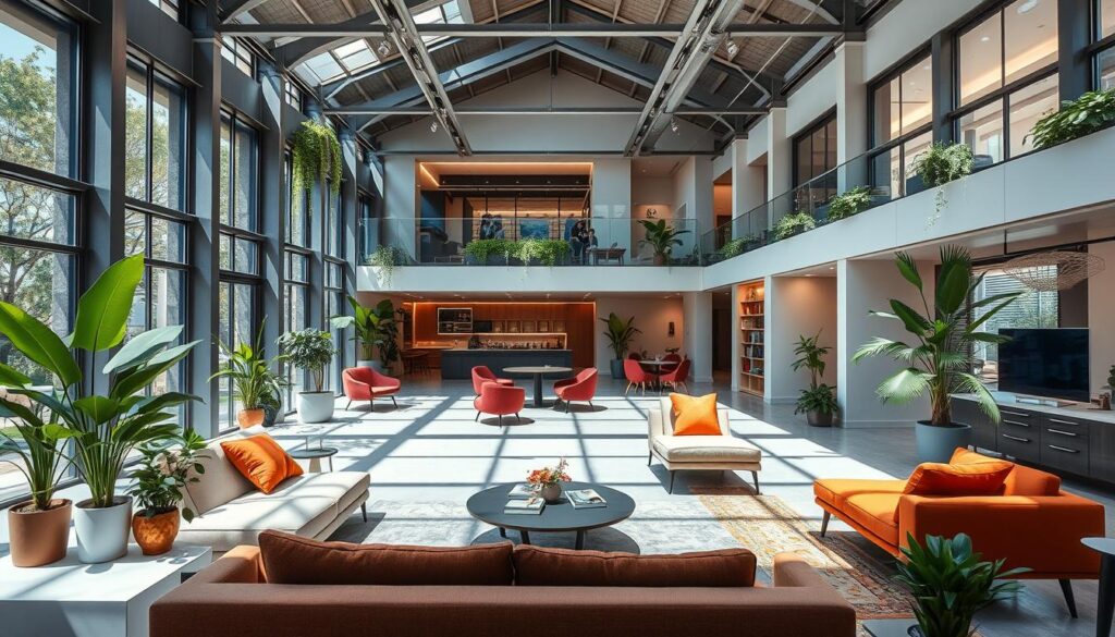 Spațiu interior modern Spațiu interior modern
