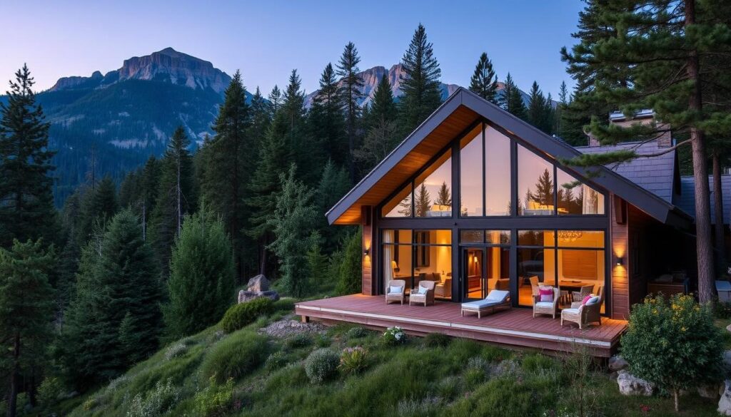cabana de lux în natură cabana de lux în natură