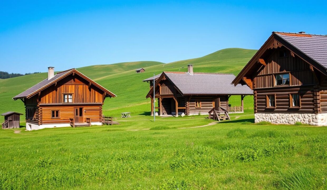 casa de lemn Moldova