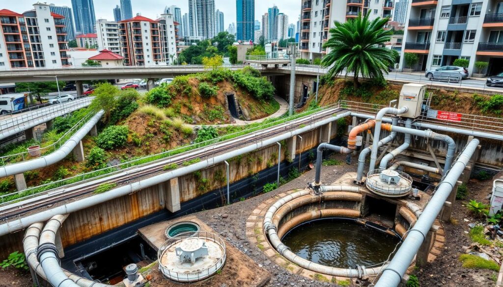infrastructură de canalizare infrastructură de canalizare