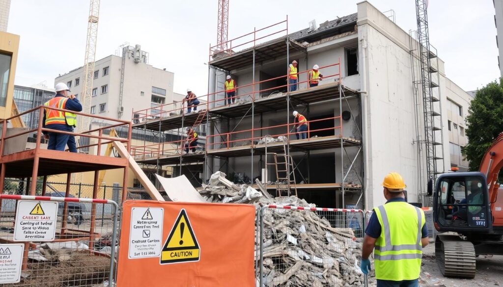 măsuri de siguranță în timpul demolării măsuri de siguranță în timpul demolării