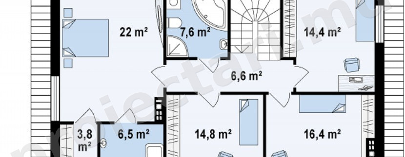 Proiect de casa cu etaj - 21
