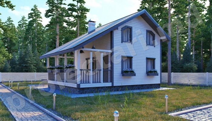 proiecte casa cu mansarda 70 mp