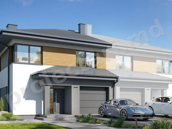 proiect de casa duplex