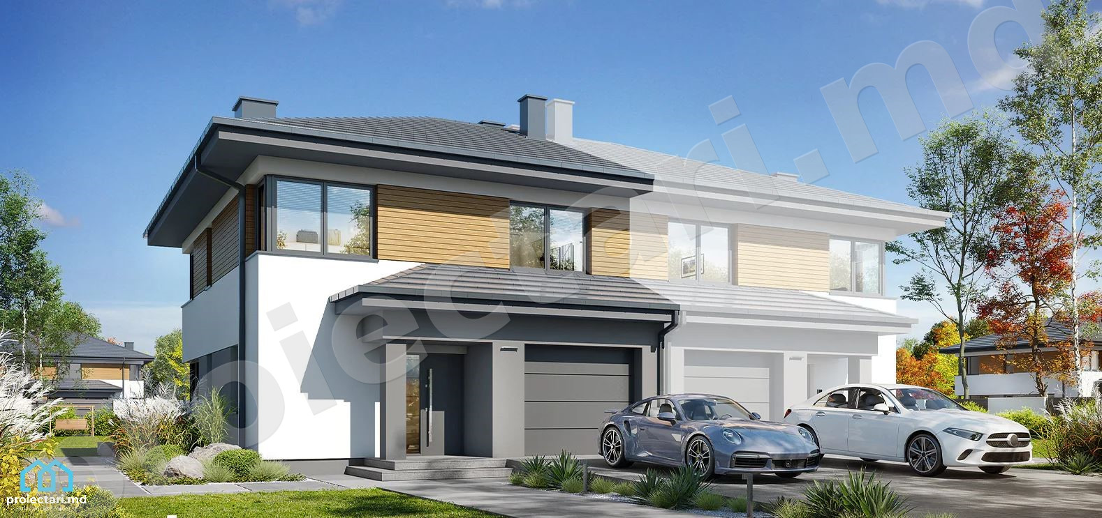 Proiect de casa duplex