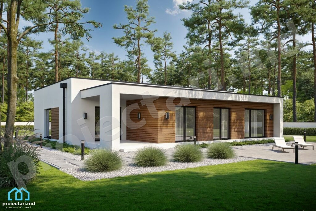 Proiect de casa cu 3 dormitoare