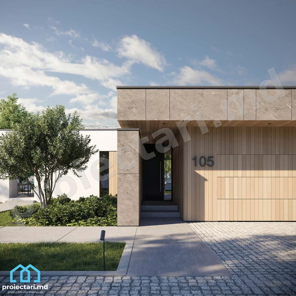 House project with an area of 180m2