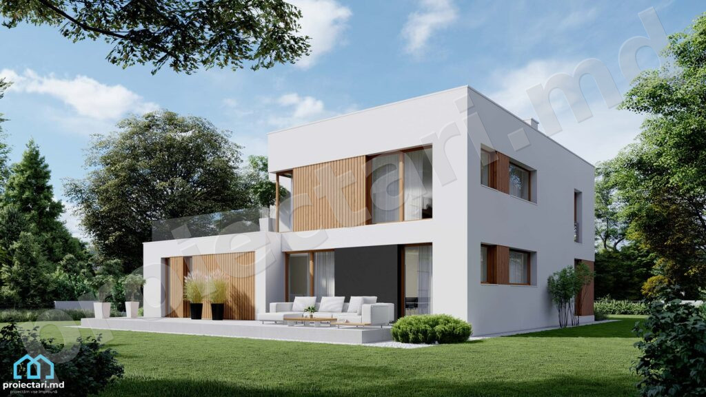 House project with 2 floors 170 m²