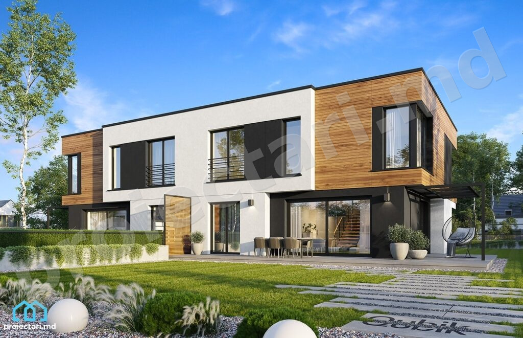 Duplex house project 150 m2