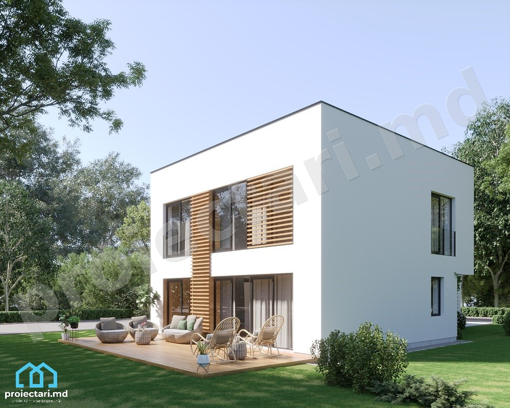 House project with 180m2 floor