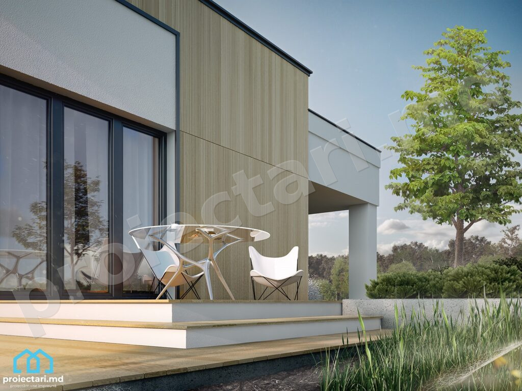 One-level house project