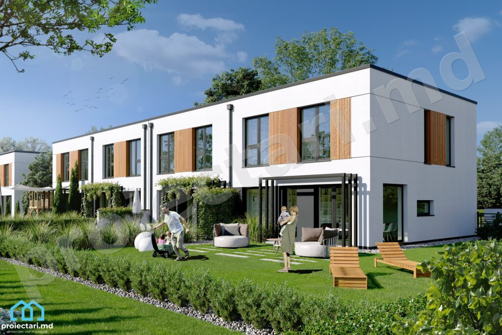 Townhouse project 120m2