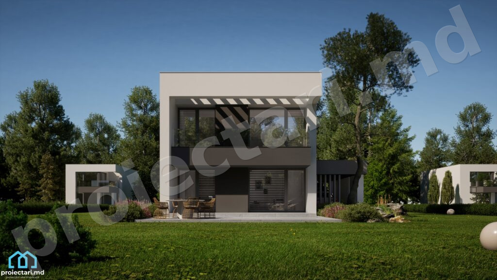 House project with two levels 120m2