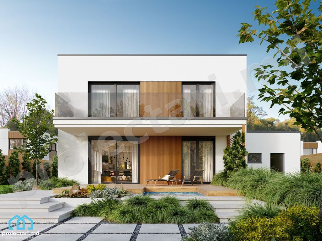 House project with two levels 150m2