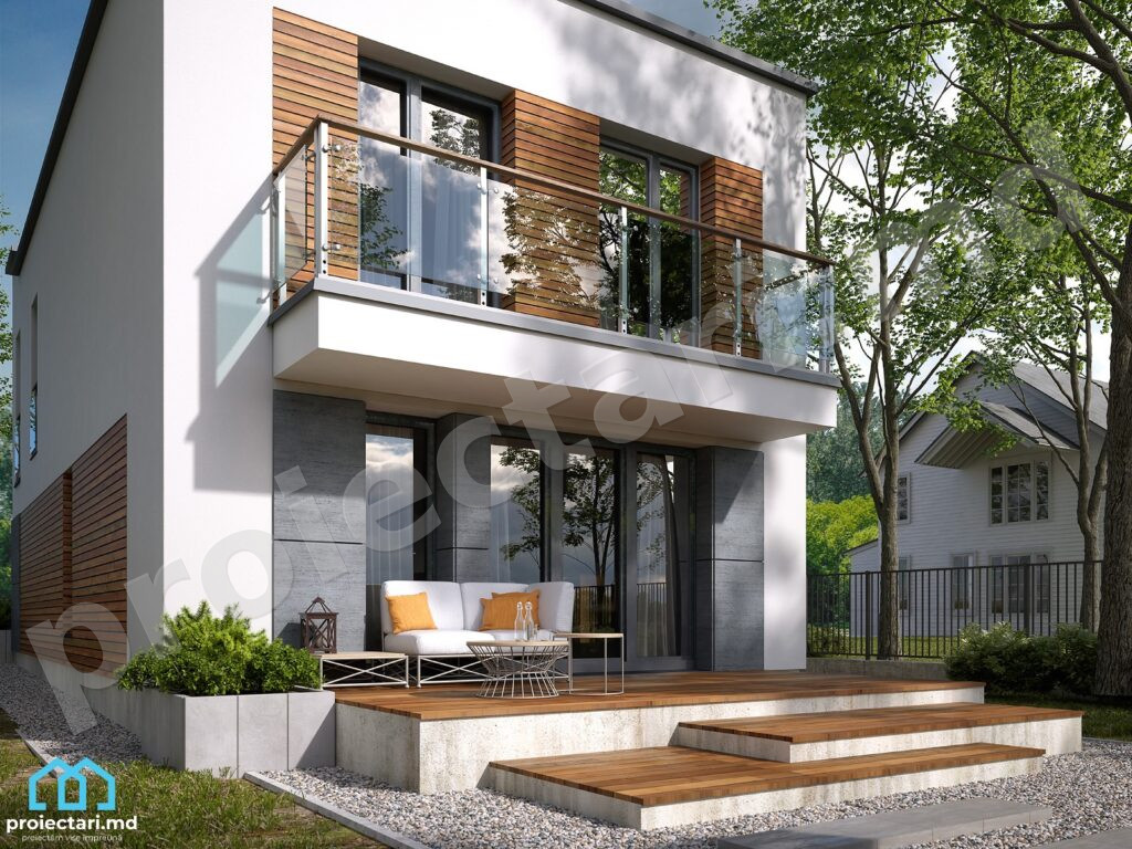 Projects of the modular house 100m2 - 101359