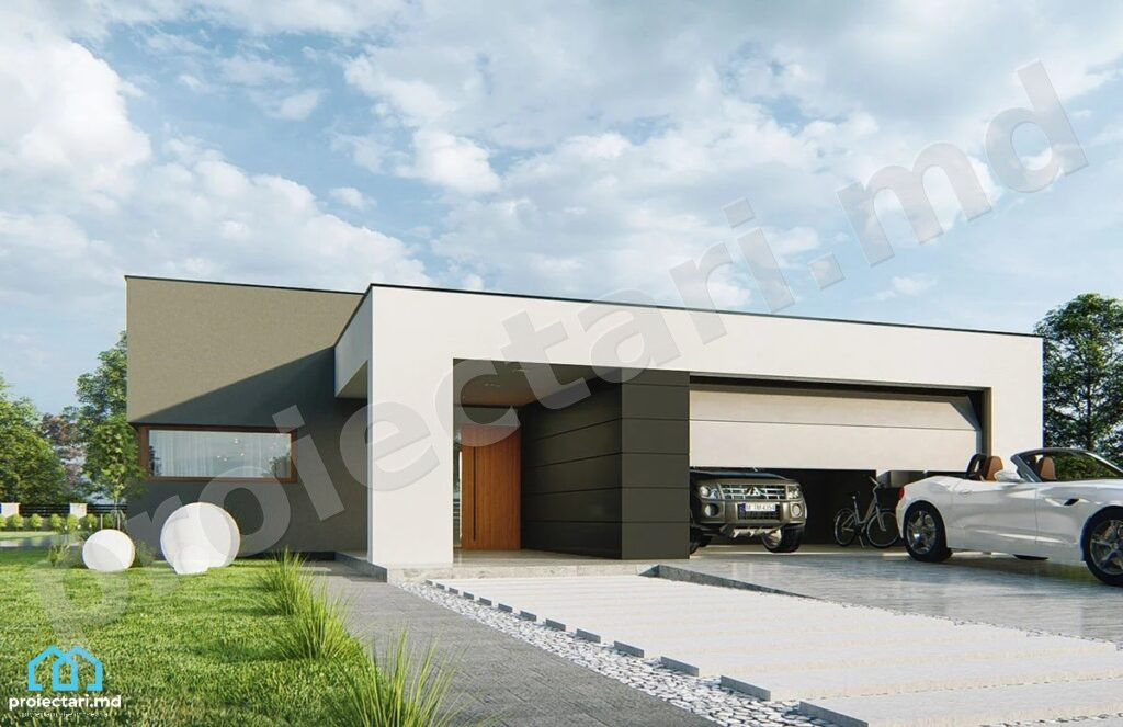 Proiectant casa. Zona de parcare