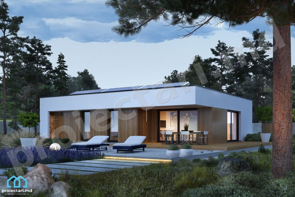 Proiecte casa parter. Terasa de vara