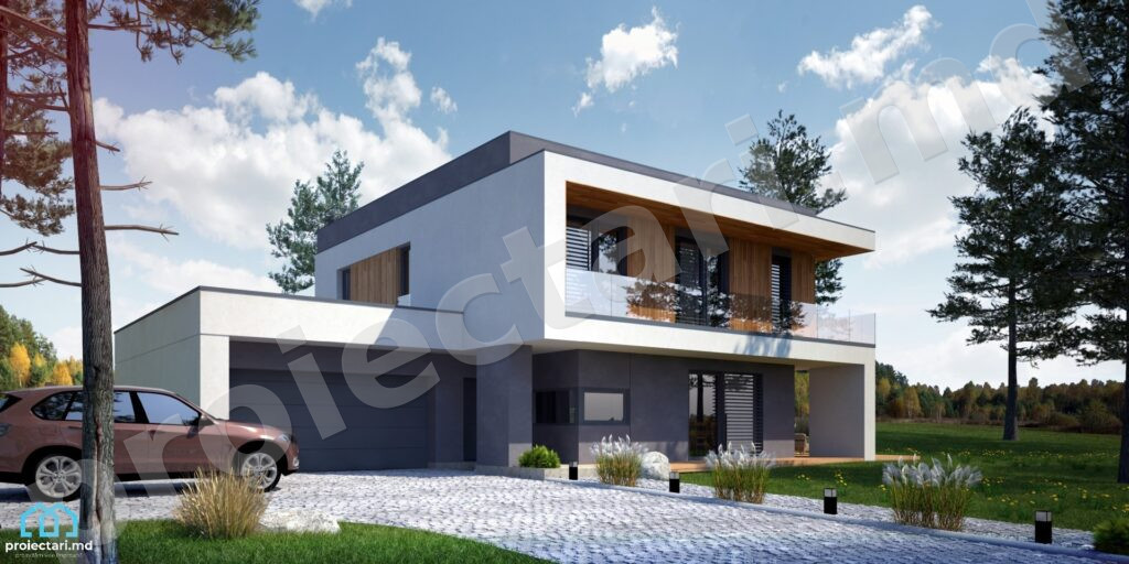proiect casa cu etaj superior