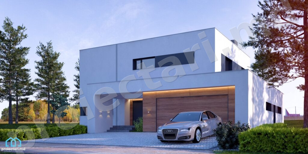 проект двухэтажного дома