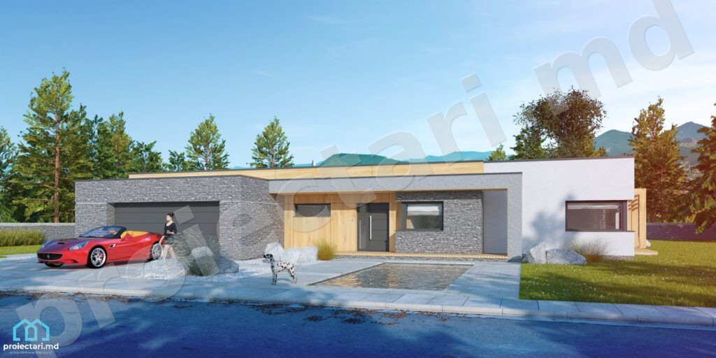 proiect casa moderna 180m2