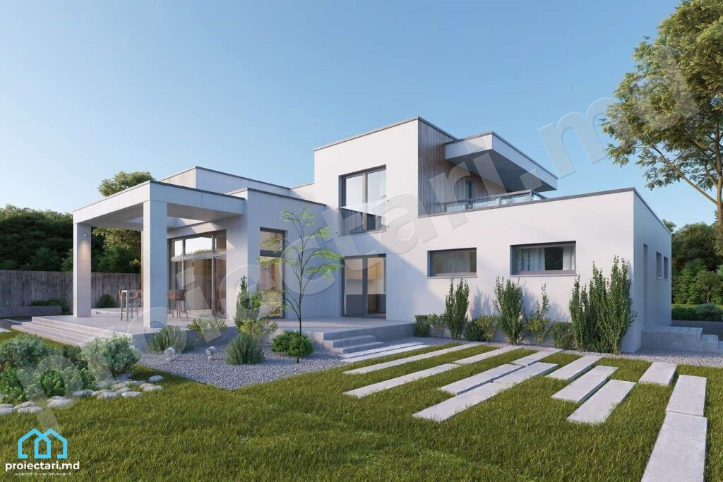 2 level house projects and garden