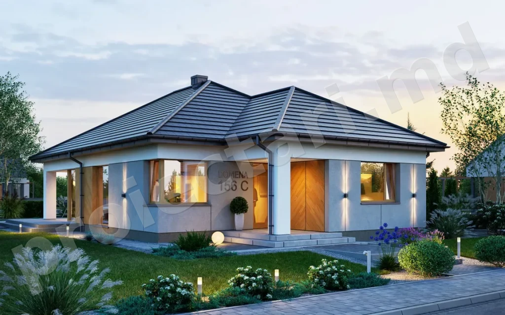 casă modernă 100m2