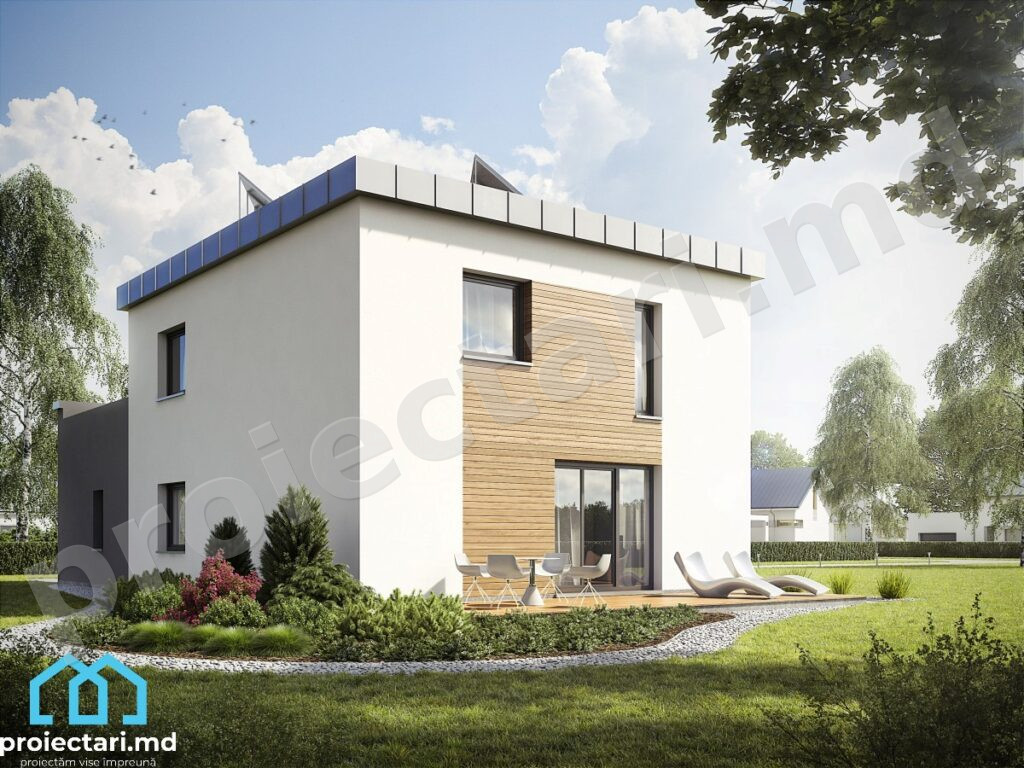 casa moderna cu etaj 140m2