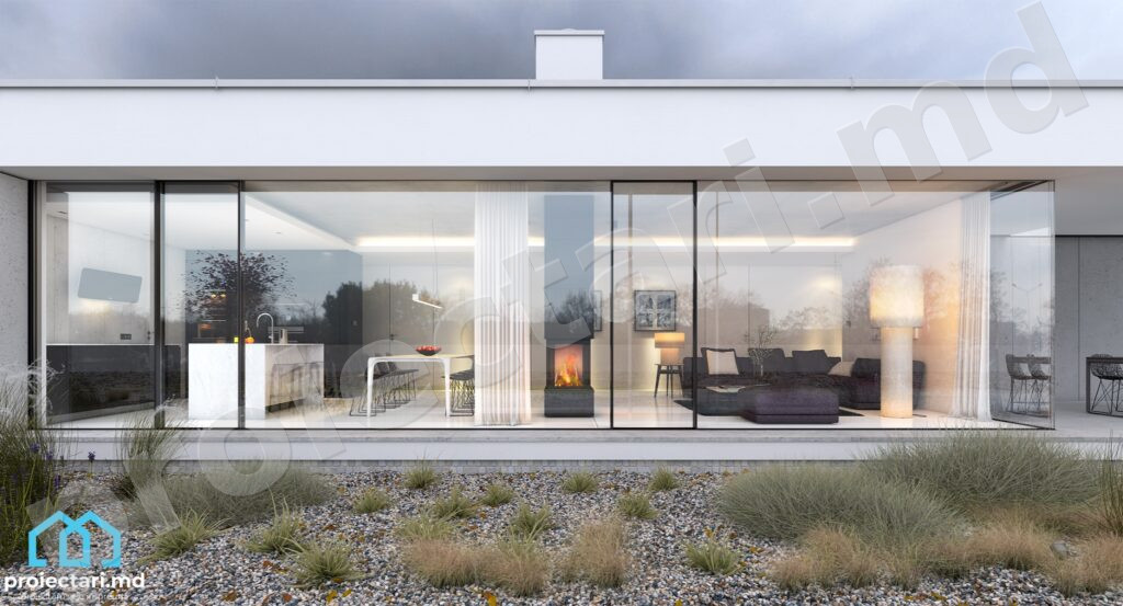 arhitectură modernă casă 150m2