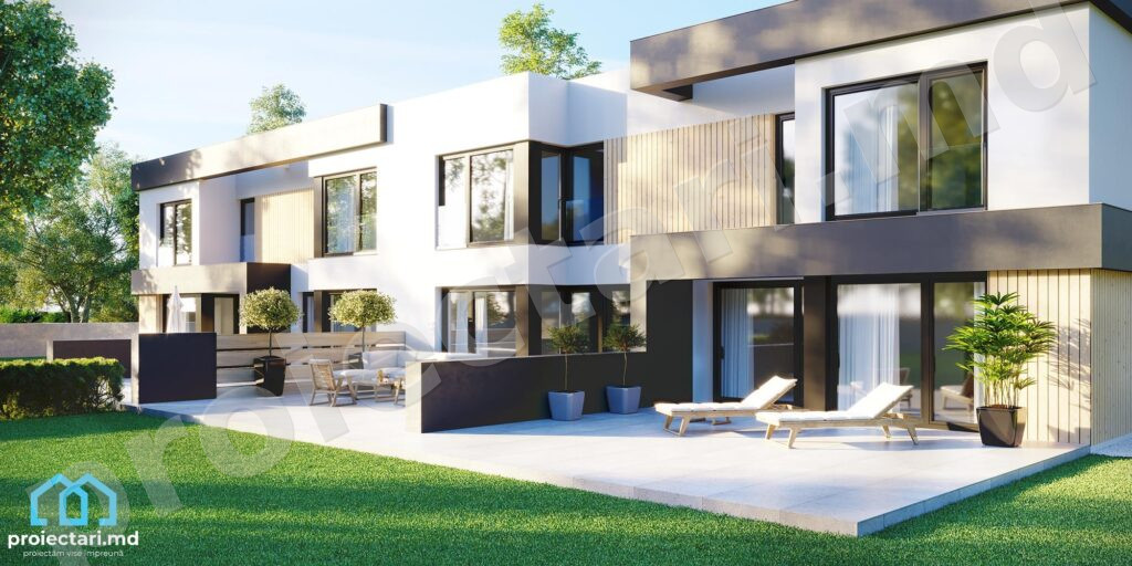 Furnishing of a townhouse 90m2