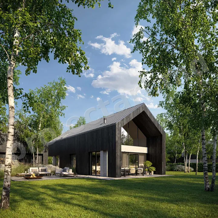 case cu mansardă 140m2