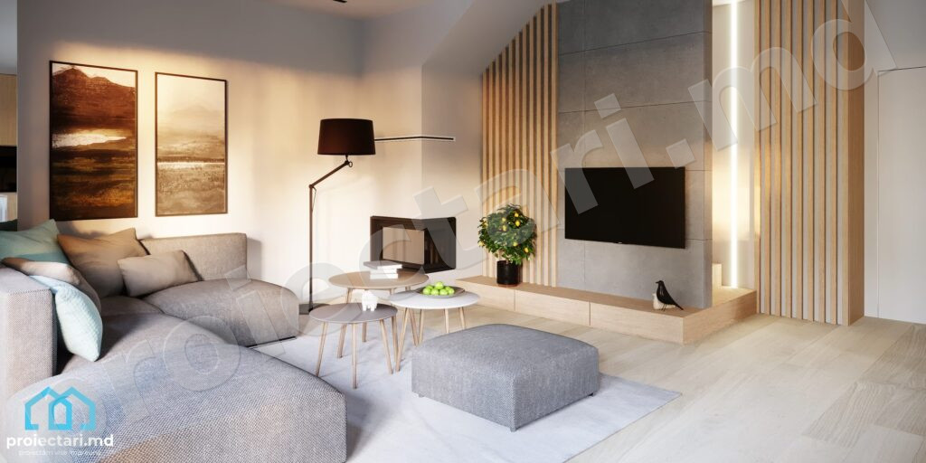 Townhouse architecture 90m2
