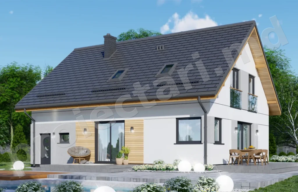 Proiecte de Case cu 3 Dormitoare și 140m2