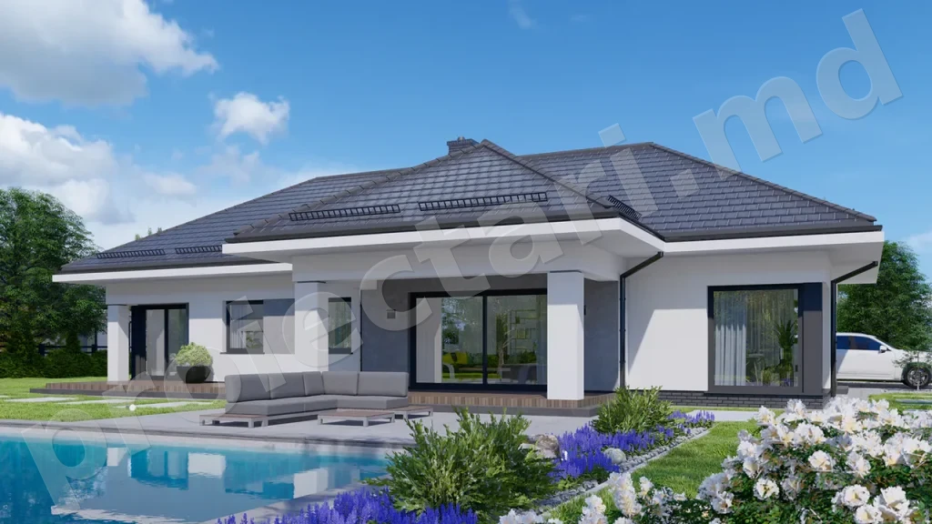 Proiect design casă 150m2