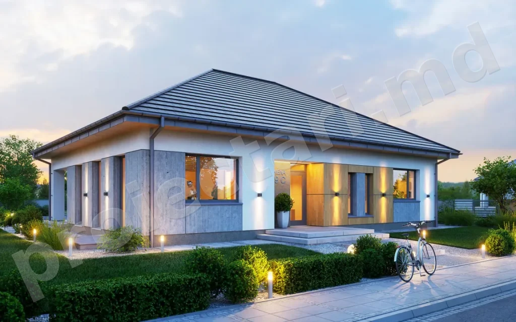 small houses 110m2 design