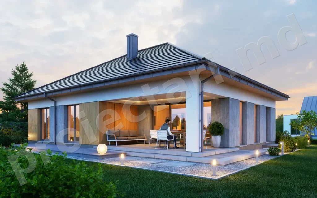 small modern 110m2 houses