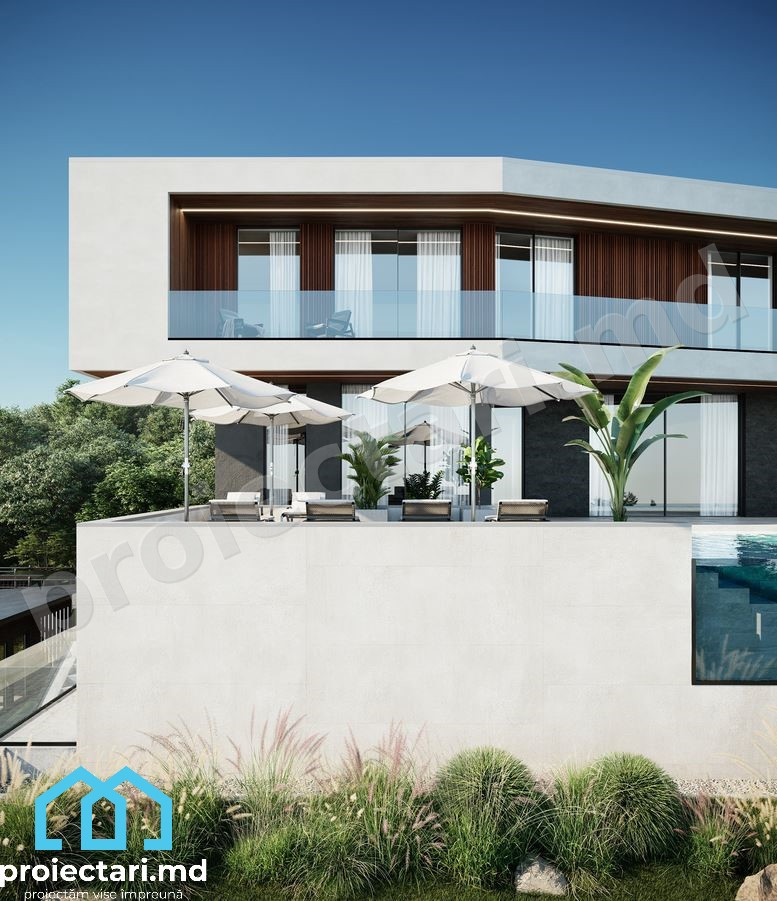 Casa cu panta accentuata