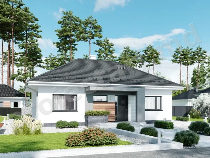 Proiect de Case cu etaj 110m2