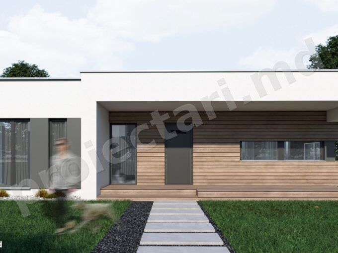 Proiect de casa mica 80m2