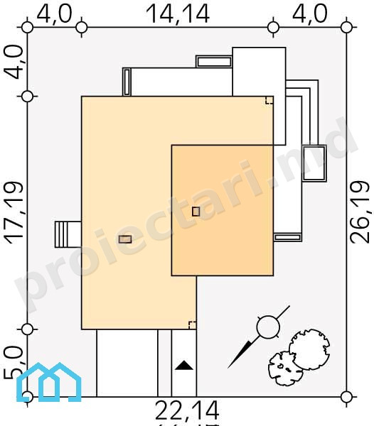 Proiecte case cu parter 128m2 preturi