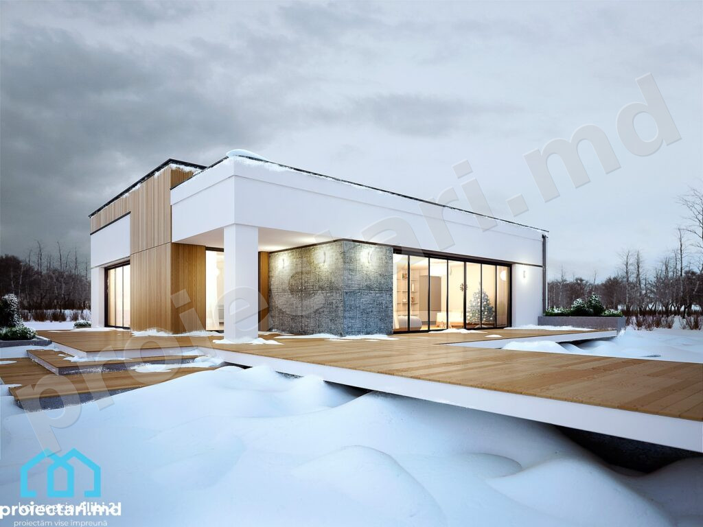 Case cu parter 128m2