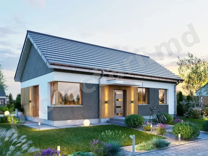 Proiect de casa mica 70m2