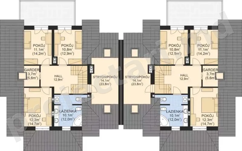 Casa duplex cu 4 dormitoare